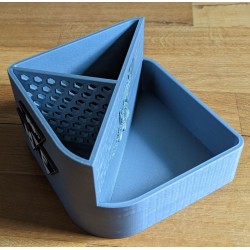 Pot à crayon Massey Ferguson personnalisable gris