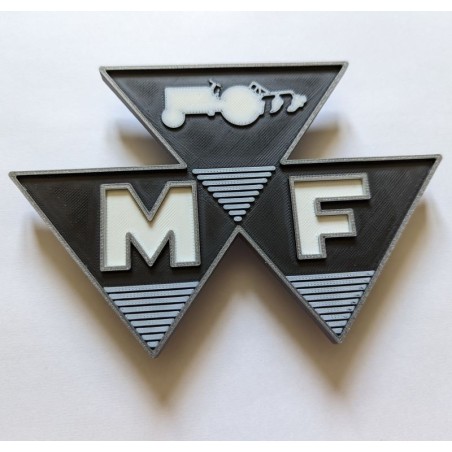 Emblème haut de calandre MF65 - MF765 - MF865 - face avant