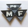 Emblème haut de calandre MF65 - MF765 - MF865 - face avant