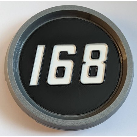 Ecusson MF 168 latéral - Emblème latéral MF168