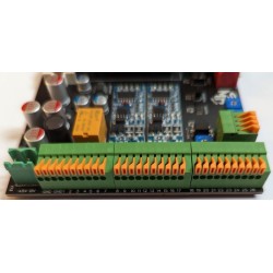 Carte électronique de développement - Arduino ESP32 2xModbus Teleinfo - connecteurs