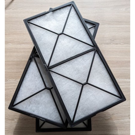 Supports adaptables + filtres G4(x2) et M5(x1) pour Unelvent 325 ECOWATT & INITIA 225.