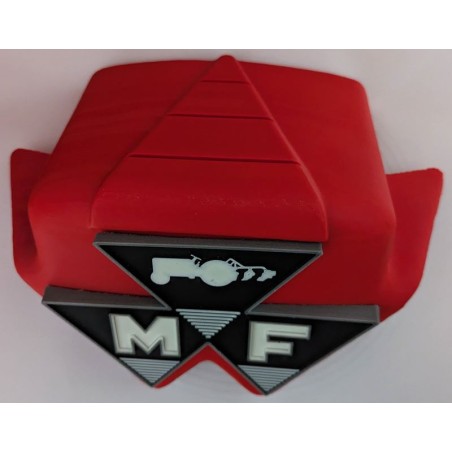 Nez de capot MF37 -nez de capot MF42 avec emblème Massey Ferguson