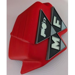 Nez de capot MF37 -nez de capot MF42 avec l'emblème Massey Ferguson