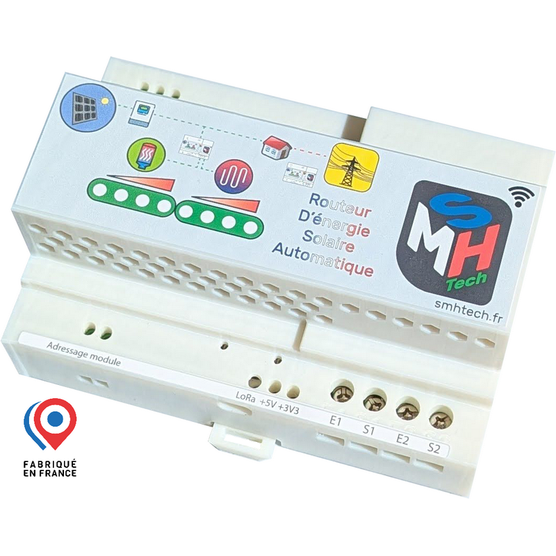 Module distant radio, fonctionne avec le routeur d'énergie solaire automatique SMH Tech