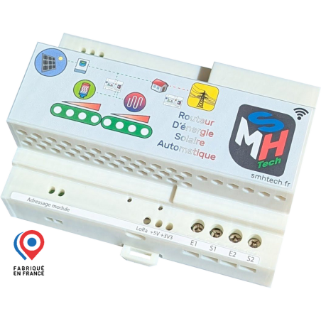 Module distant radio, fonctionne avec le routeur d'énergie solaire automatique SMH Tech