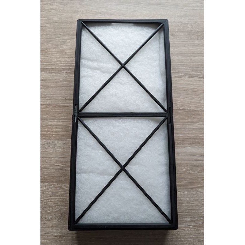 Support adaptable + filtre M5 pour Unelvent ATLANTIC Duocosy / Duolix & SAUTER Panega