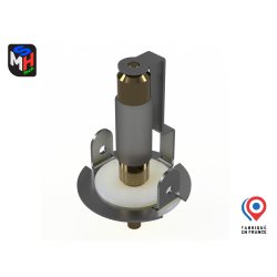 Platine support ampoule pour cabochon Massey Ferguson – Réf. 965207M1