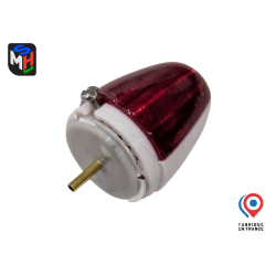 Pack Cabochon + Platine support ampoule  – Feux Massey Ferguson (Réf. 965207M1)