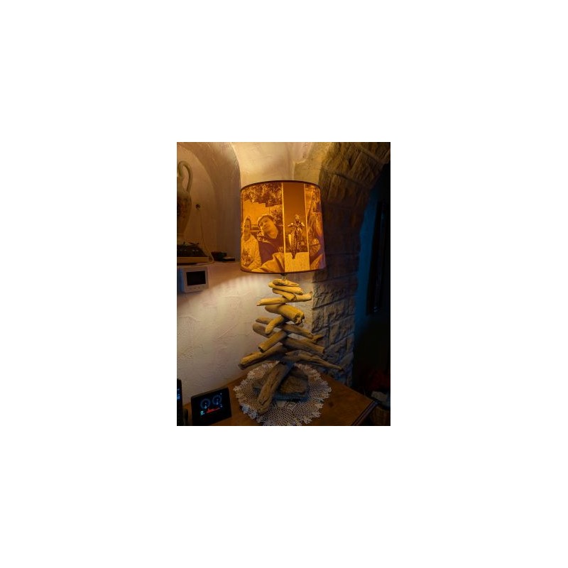 Abat-jour lithophane personnalisé – Photos en lumière (E27 / E14)
