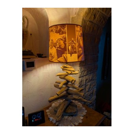 Abat-jour lithophane personnalisé – Photos en lumière (E27 / E14)