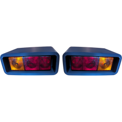 Lot de 2 supports de feux arrière avec feux pour tracteur Renault – Séries 51 S et 81 S