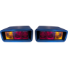 Lot de 2 supports de feux arrière avec feux pour tracteur Renault – Séries 51 S et 81 S