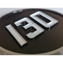 Ecusson MF 130 latéral - Emblème latéral MF130 - zoom