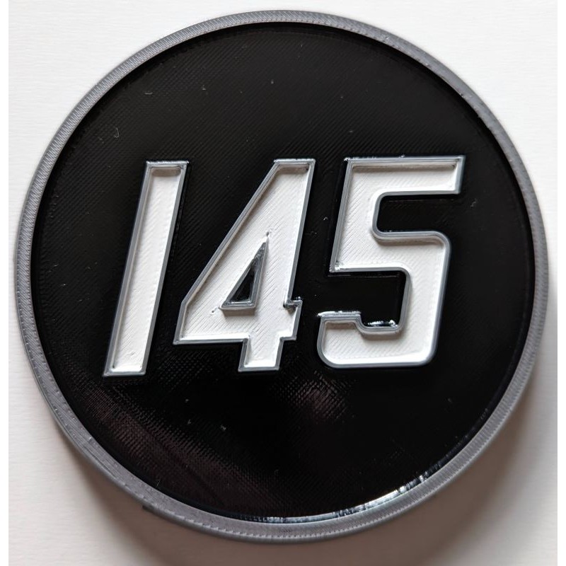 Écusson MF 145 latéral - Emblème latéral MF145