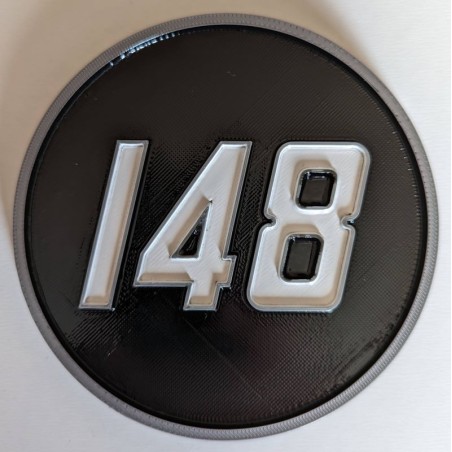 Ecusson MF 148 latéral - Emblème latéral MF148