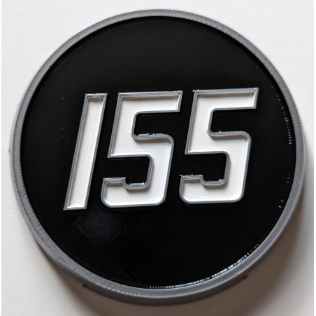 Ecusson MF 155 latéral - Emblème latéral MF155