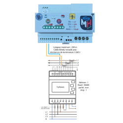 Routeur solaire Modbus - SDM 630